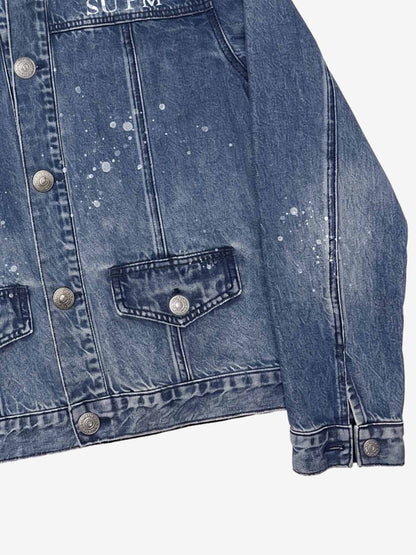 Graphic Denim Jacket