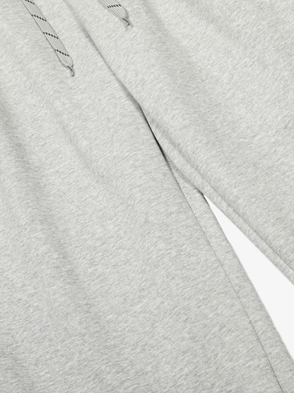 Checkered Wide-Leg Pants with Asymmetric Zippered Panel 