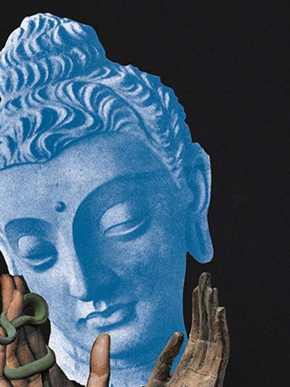 Snake and Sword Graphic T-Shirt with Bold Statement Design 