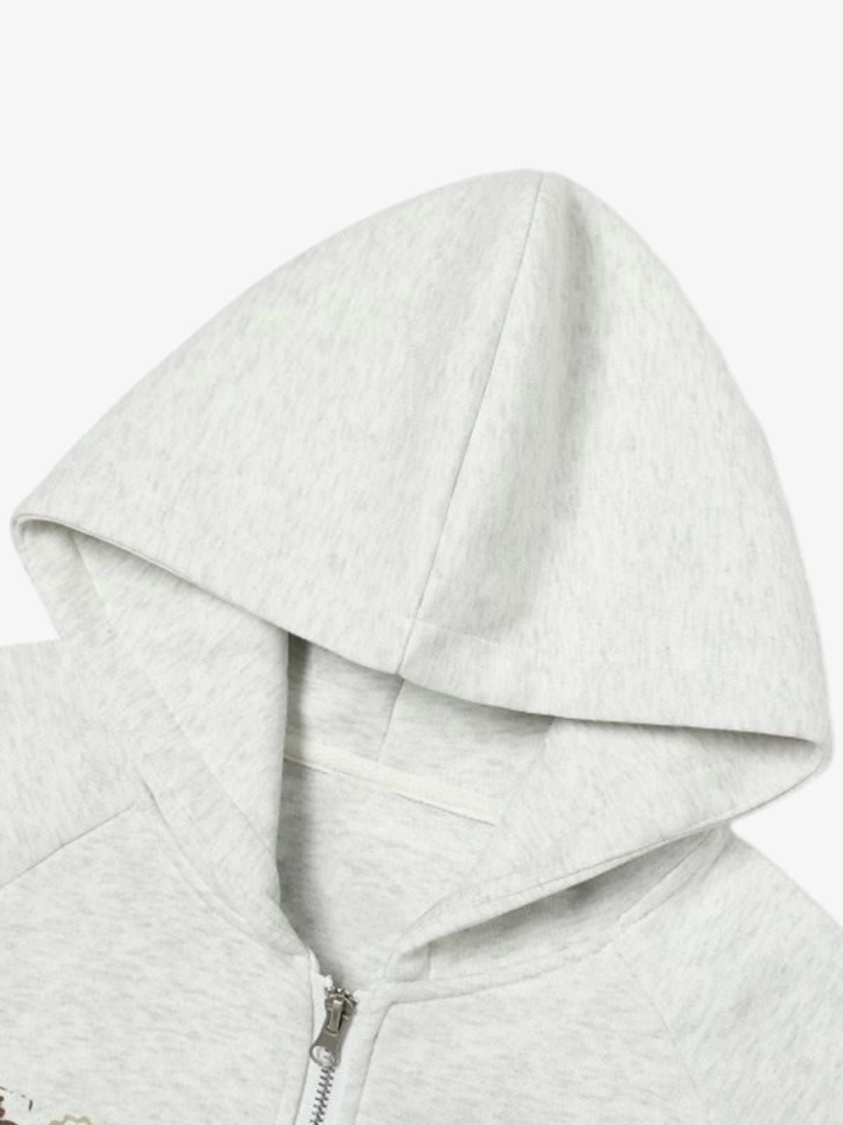 Stylish Graphic Hoodie with Unique Artwork and Fleur-de-Lis Design 