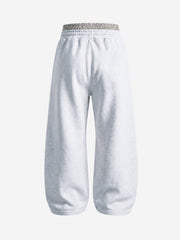 Varsity Graphic Hoodie & Wide-Leg Sweatpants Set