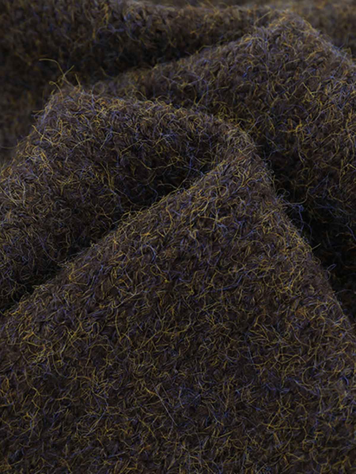 Wool Blend Embroidered Sleeveless Knit Vest with Whimsical Animal Motifs and Artistic Stitching Details 