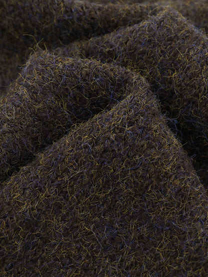 Wool Blend Embroidered Sleeveless Knit Vest with Whimsical Animal Motifs and Artistic Stitching Details 