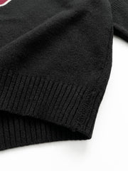 Scorpion Star Graphic Knit Sweater