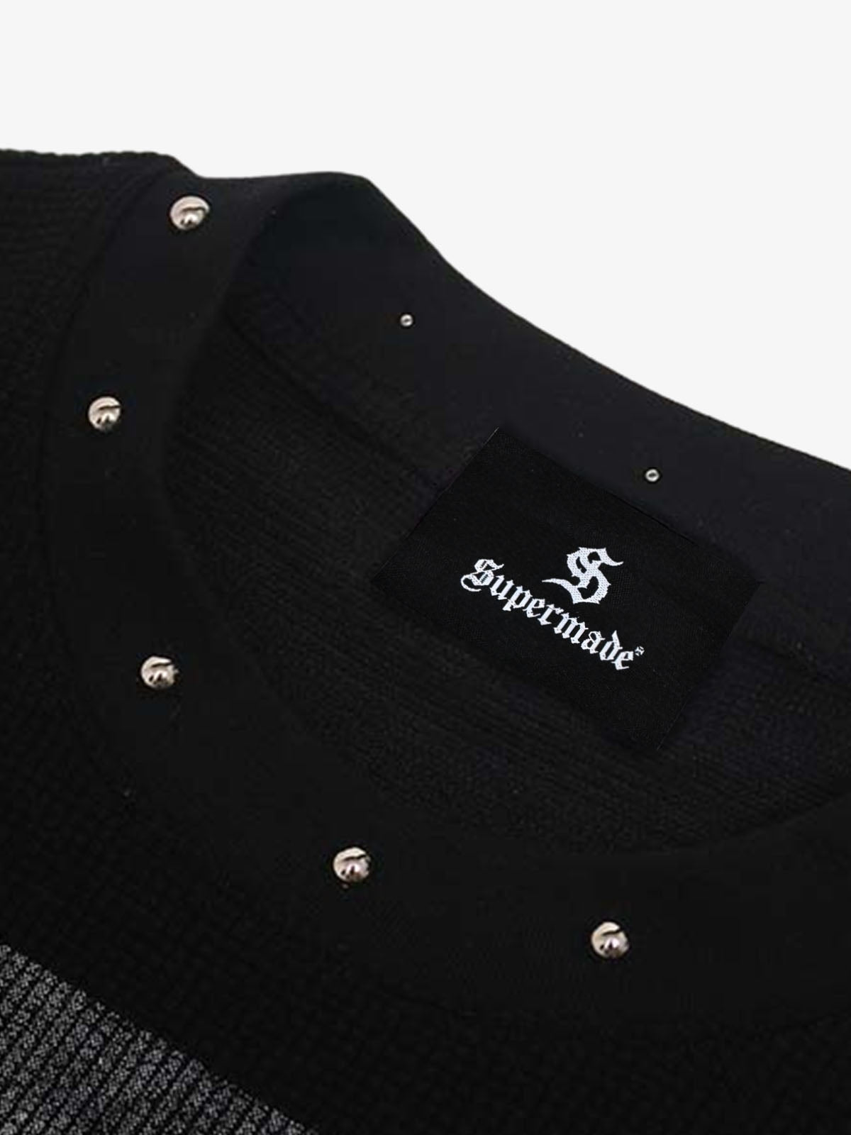 Faceless Portrait Waffle Knit T-Shirt 