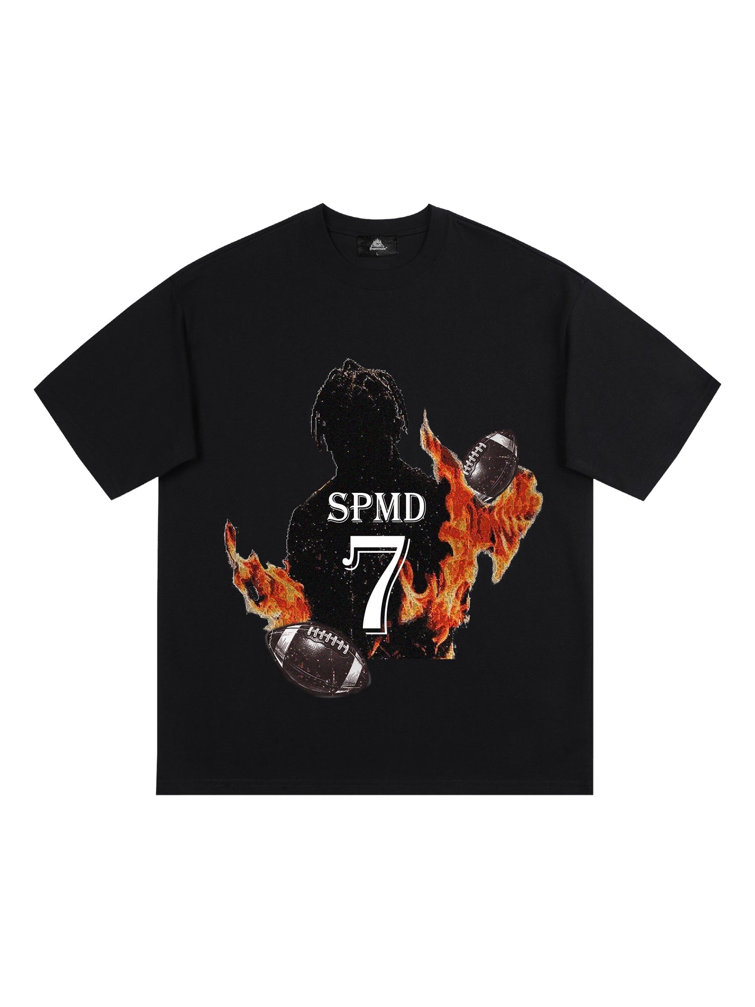 Super Bowl Football Print T-shirt 