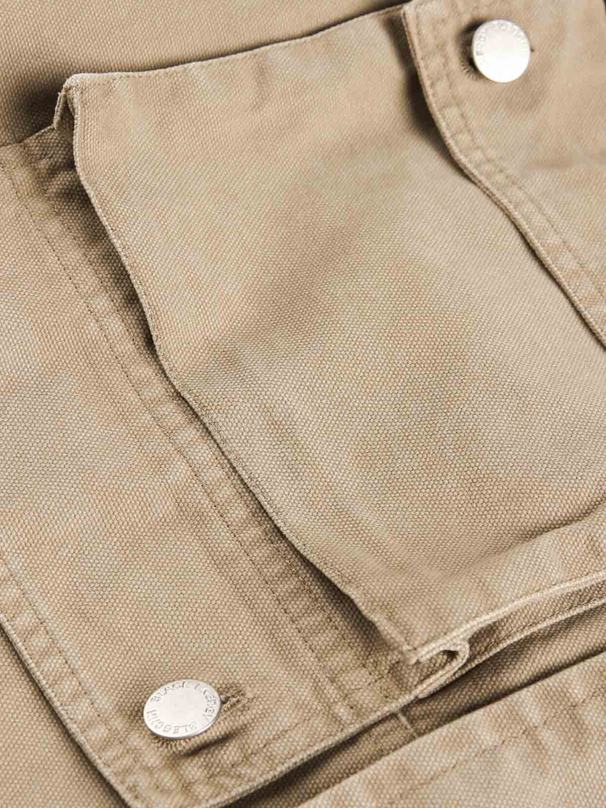 Utility Pocket Detail Snap Button Jacket
