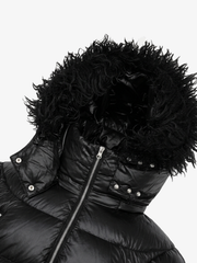 Detachable Fur Collar Puffer Jacket