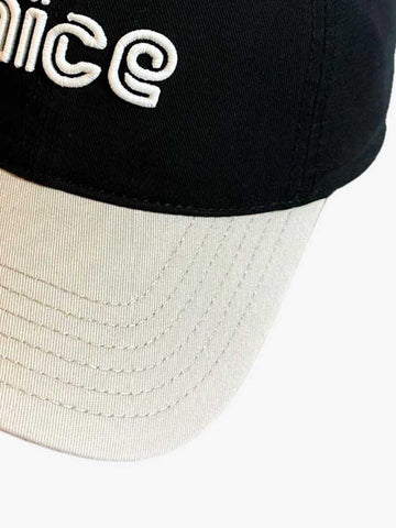 Casquette de baseball à lettres colorées