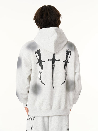Supermade × Mortemartt Graphic Hooded Jacket- 2279 