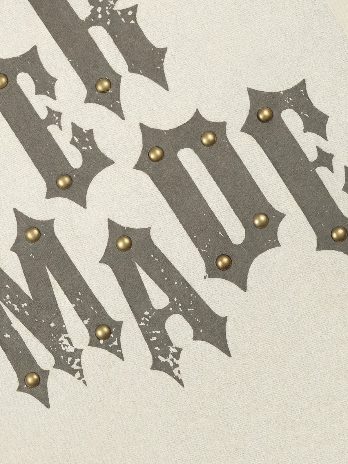 Cotton Long Sleeve Henley Shirt with Supermade Graphic Print 