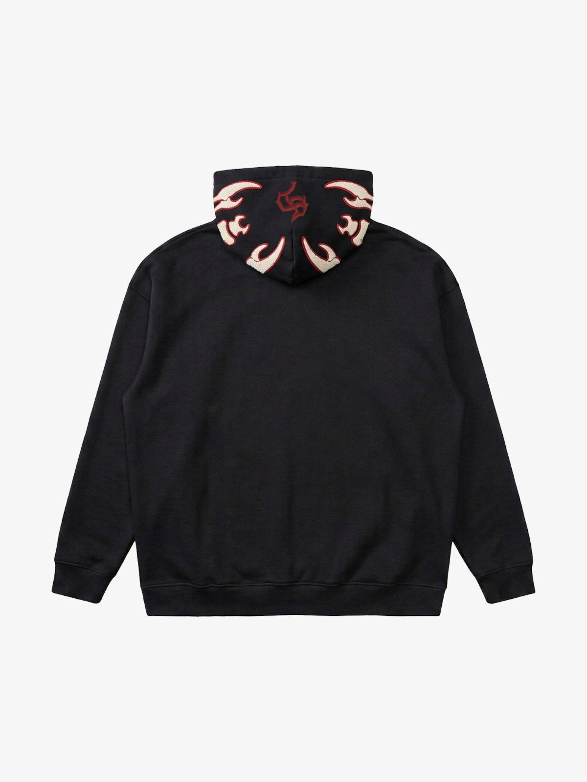 Scorpion Skeleton Terry Embroidered Hoodie