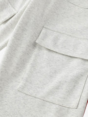 Striped Loose Drape Pants 