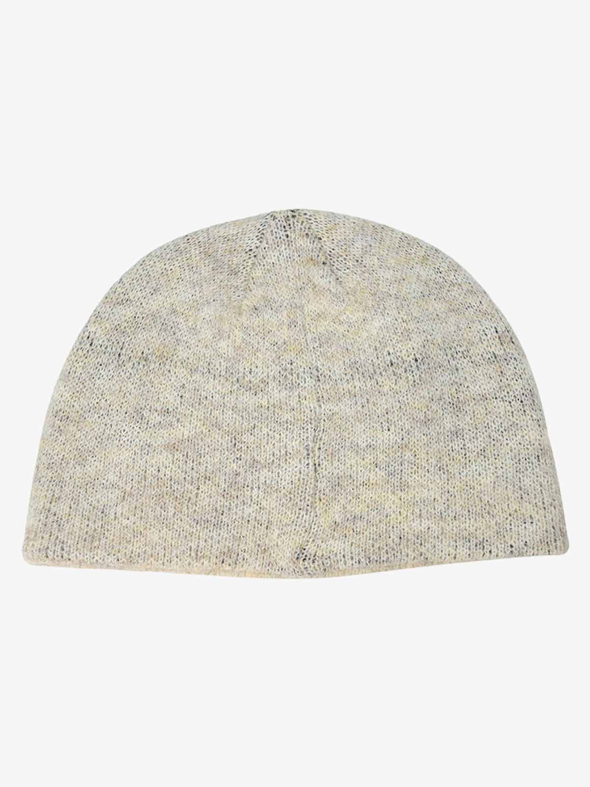 Vintage Fuzzy Cat Pattern Knit Beanie Hat 