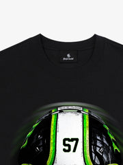 Motorcycle Helmet Graphic T-Shirt 