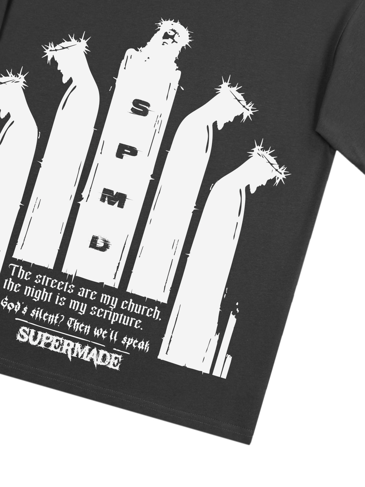 Original Saint Slogan Graphic T-Shirt 