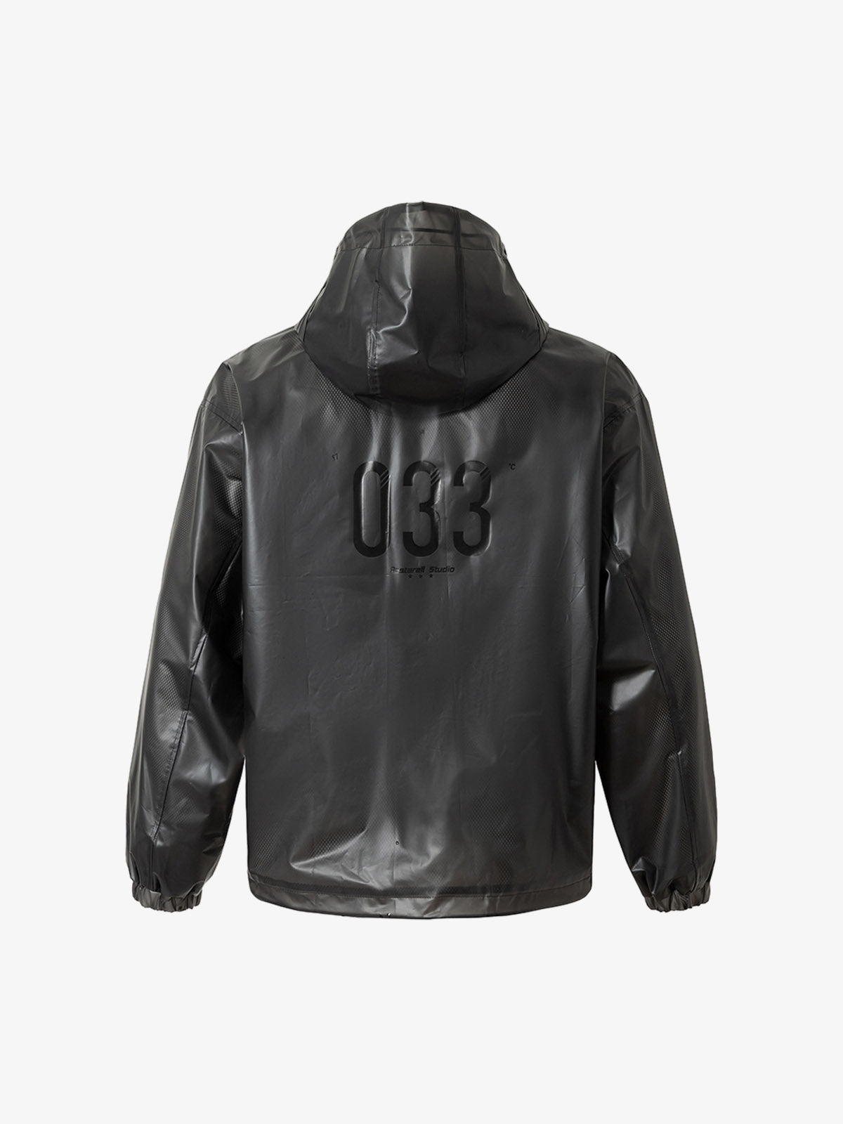 Thesupermade Shiny Functional Waterproof Hooded Jacket 