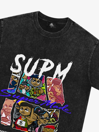 Street figures Bold Graphic T-Shirt 
