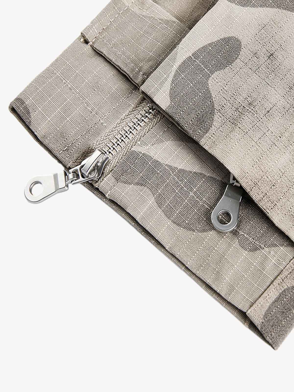 Camouflage Print Utility Jacket for Men - Stylish and Functional Design 