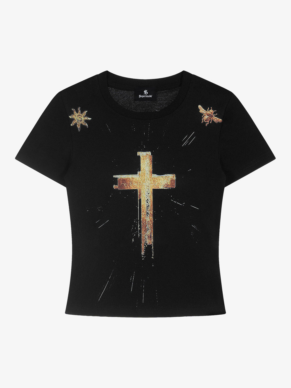 Cross Graphic Slim T-Shirt