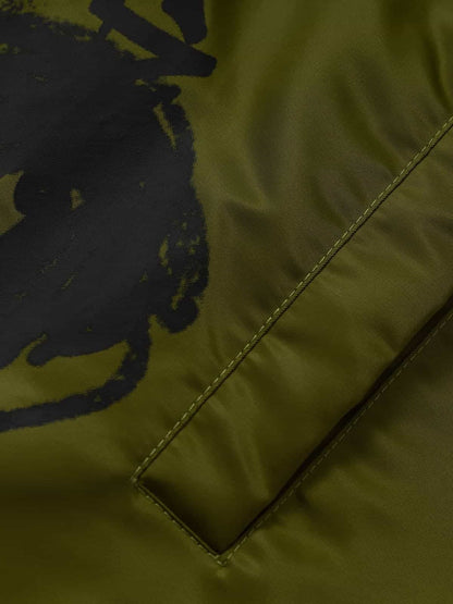 Winter-Ready Corduroy Jacket with Faux Fur Trim for Men 