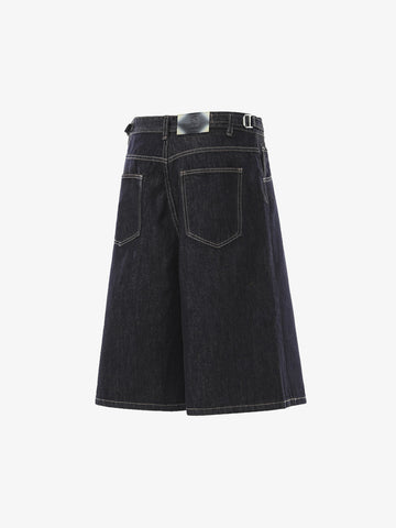 Asymmetrical Fly A-Line Shorts 
