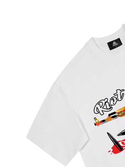 Original Funny AK Graphic Print T-shirt 