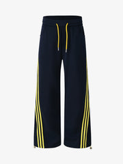 Striped Loose Drape Pants 