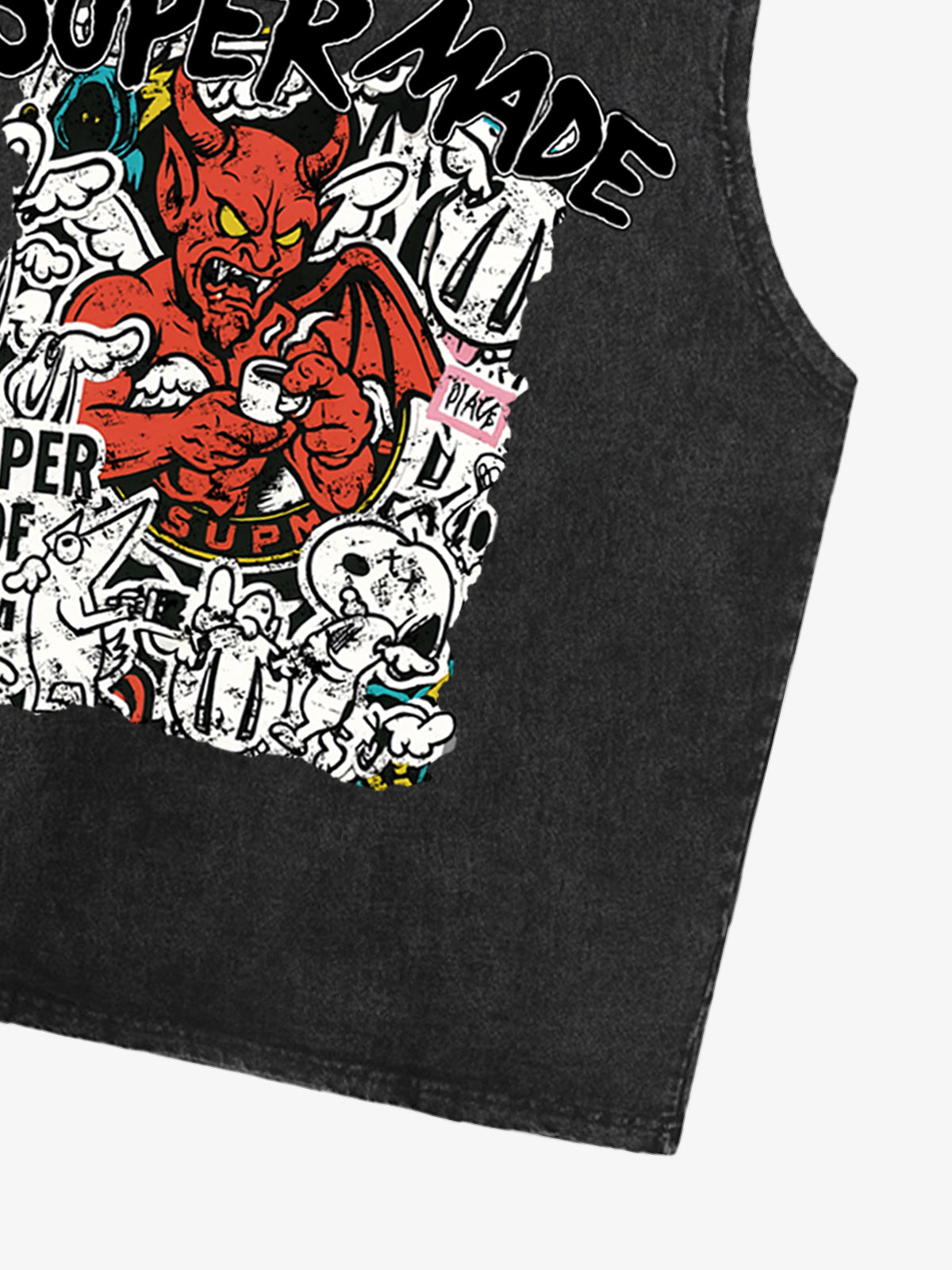 Graphic Muscle Tank Top for Men - Bold Artwork and Comfortable Fit 