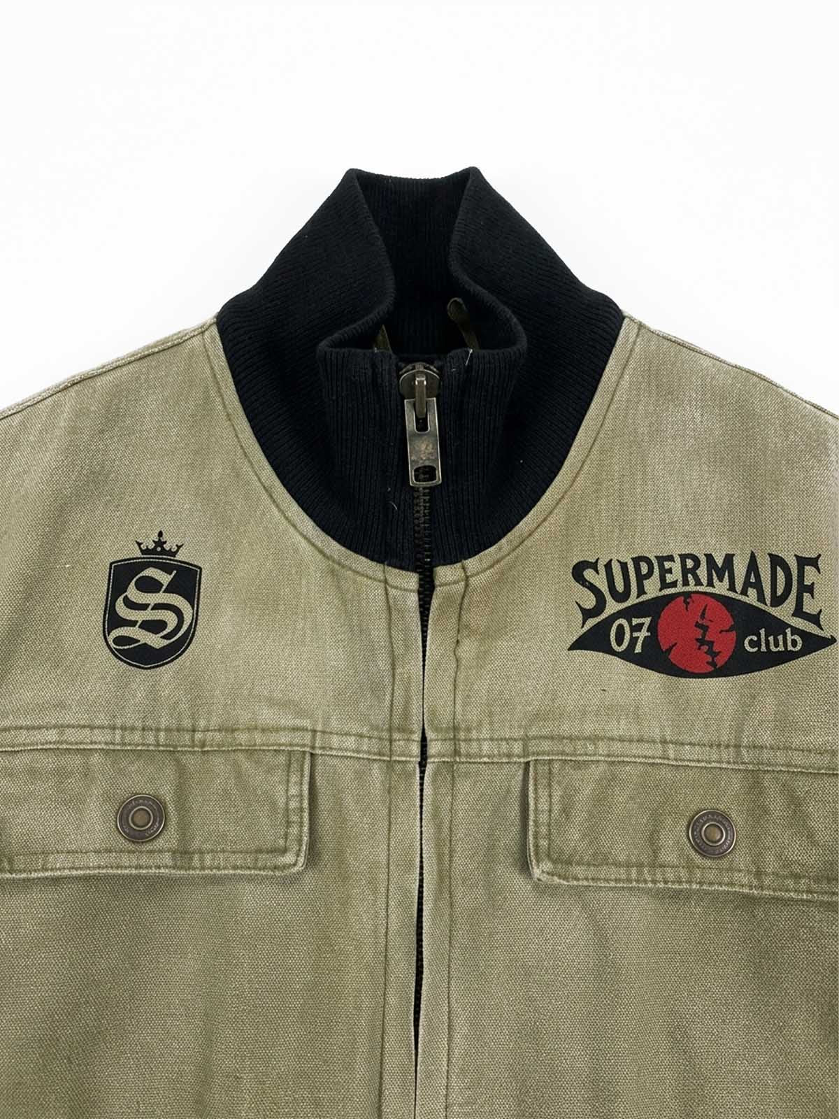 Military Utility Flight Bomber Jacket