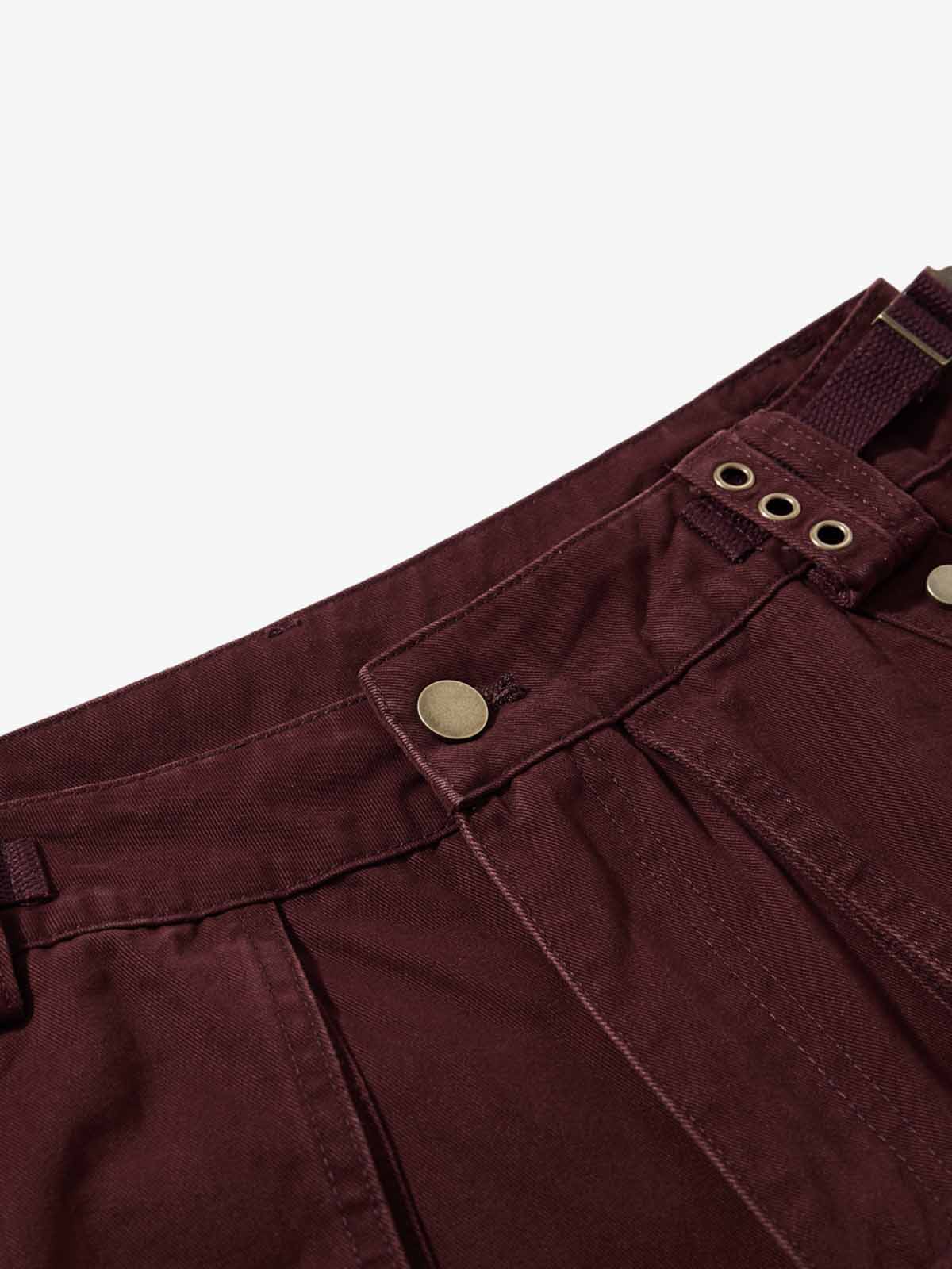 Streetwear Multi-Pocket Baggy Cargo Pants 