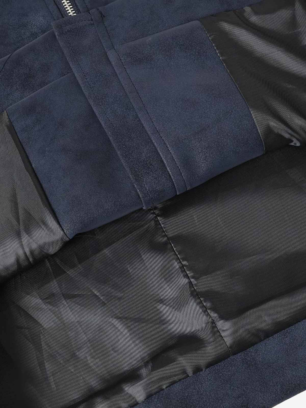 Thorn Embroidered Suede Jacket