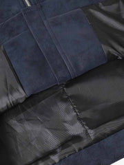 Thorn Embroidered Suede Jacket