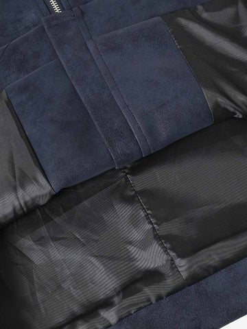 Thorn Embroidered Suede Jacket