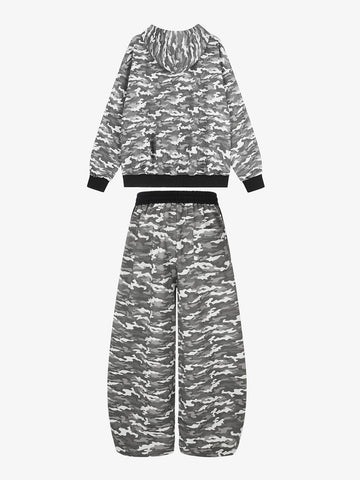 Camo Print Patchwork Set