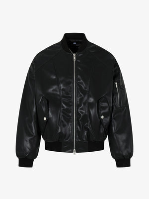 Stylish Black Bomber Jacket for Modern Fashionistas 