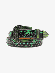 Croc Crystal Skull Belt