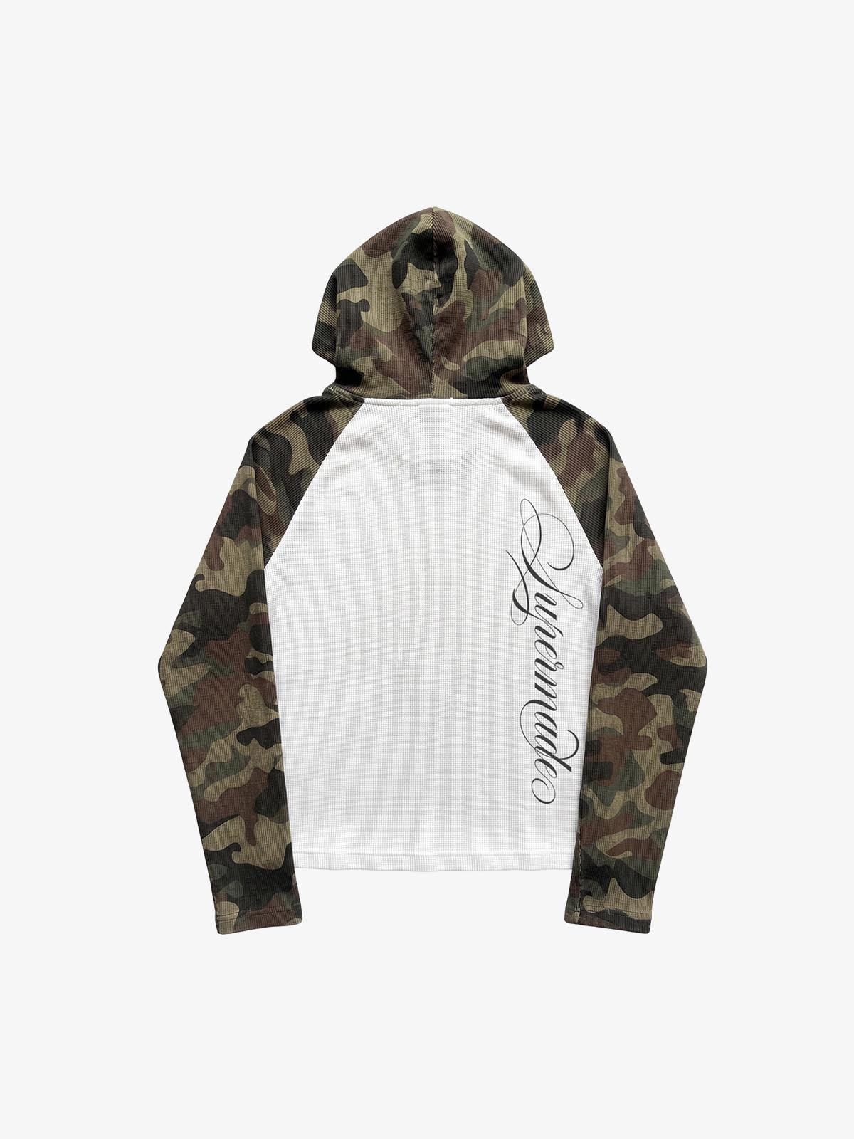 Felpa con cappuccio Rolling Stones Graphic Camo Waffle