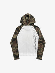 Felpa con cappuccio Rolling Stones Graphic Camo Waffle