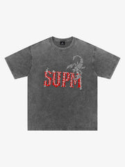 Washed Scorpion Graphic T-Shirt 