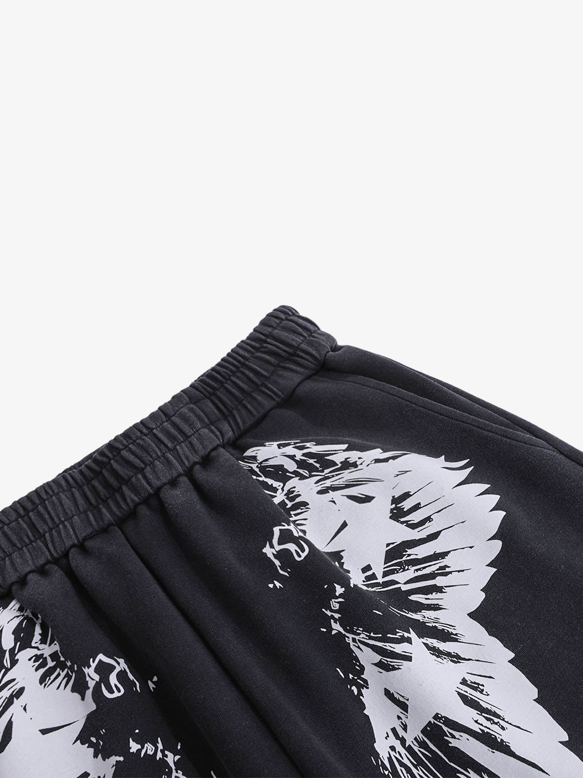 Wing Star Graphic Draped Jazz Pants