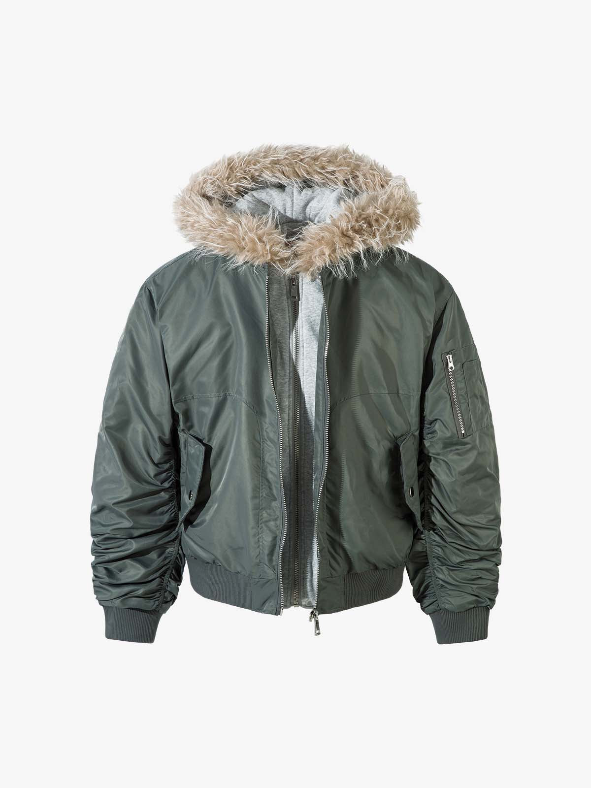 Stylish High-Collar Puffer Jacket for Winter Essentials 