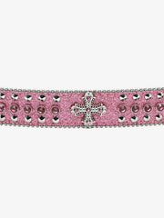 Rhinestone Cross Belt