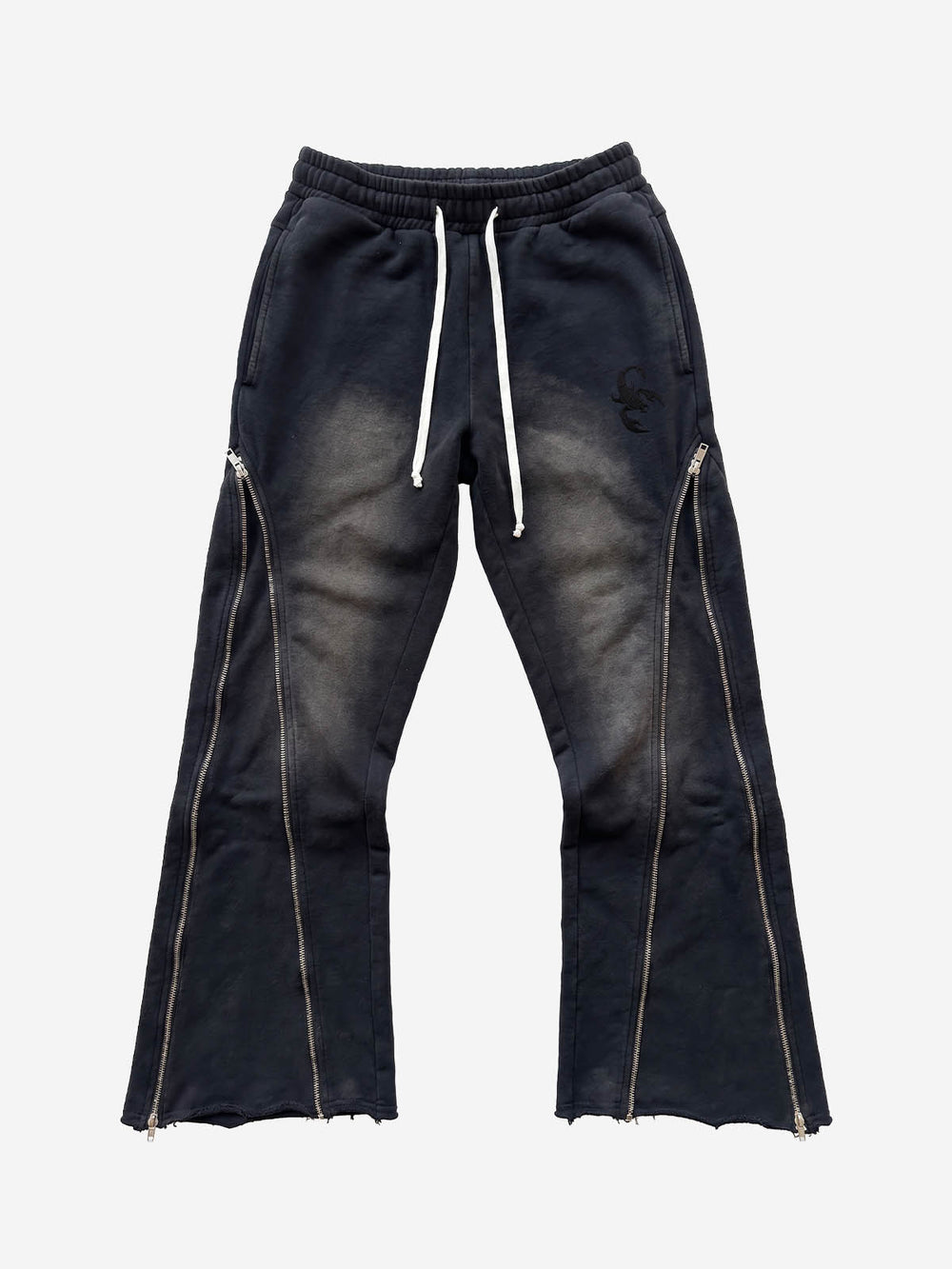 Side Zipper Deformable Pants