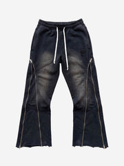 Pantalon déformable à fermeture éclair latérale