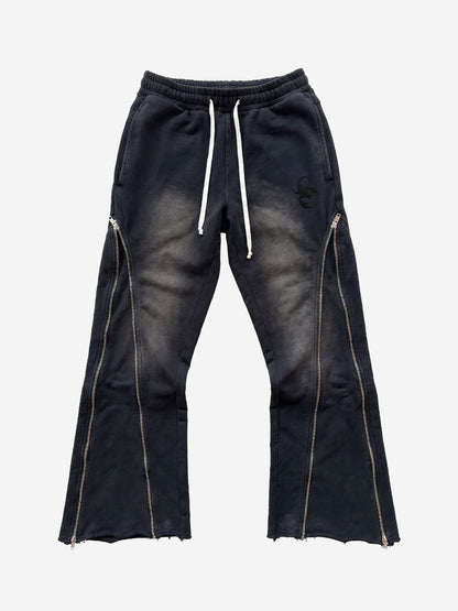 Pantalon déformable à fermeture éclair latérale
