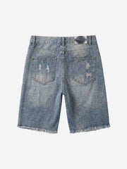 Paint Splatter Loose Jeans