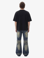 3D Trompe L’Oeil Graphic Short Sleeve T-Shirt - 2610 