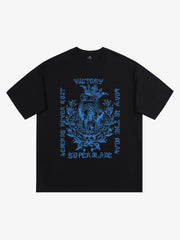 Gothic Victory Statue Graphic T-Shirt 