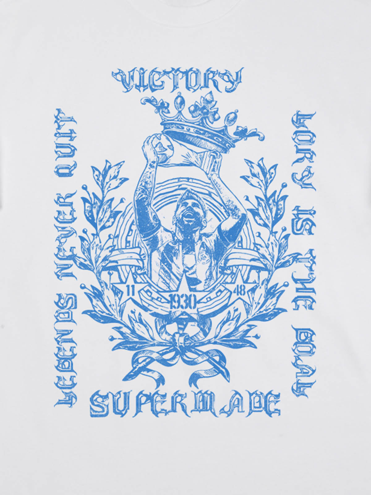 Gothic Victory Statue Graphic T-Shirt 